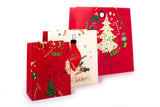 TRI-COASTAL 57367T-30557 CHRISTMAS PAPER GIFT BAGS X 3 PACK