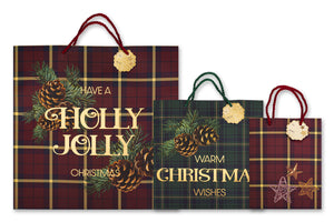 TRI-COASTAK 5736T-30956 CHRISTMAS GIFT BAGS X 3 PACK