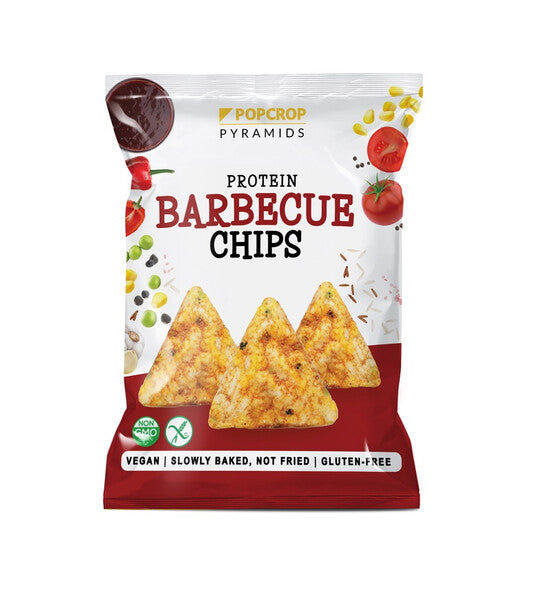 POPCROP PYRAMIDS ROTEIN BARBECUE CHIPS 60G