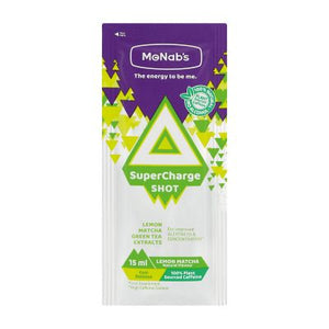 MCNAB'S SUPER CHARGE SHOT LEMON MATCHA 15ML