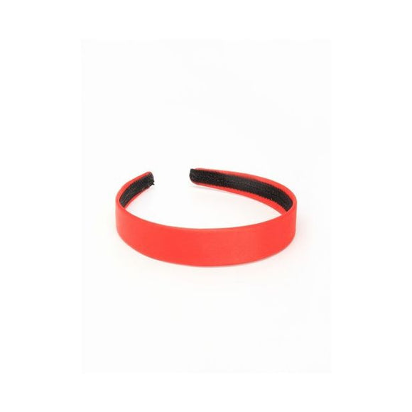 MOLLY & ROSE 6651 RED SATIN ALICE BAND