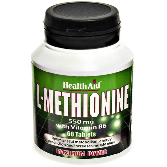 HEALTH AID L-METHIONINE X60