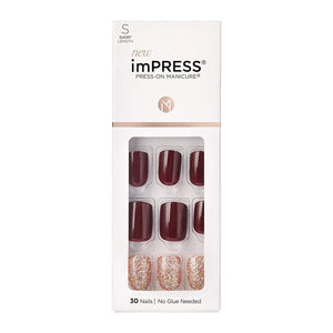 IMPRESS PRESS ON FALSE NAILS SHINE + GLITTER