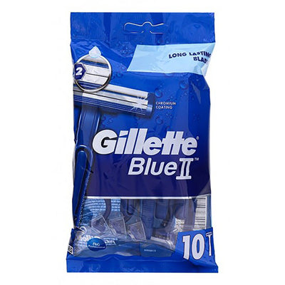 GILLETTE BLUE II DISPOSIBLE X 10