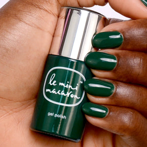 LE MINI MACARON GEL POLISH EMERALD GREEN