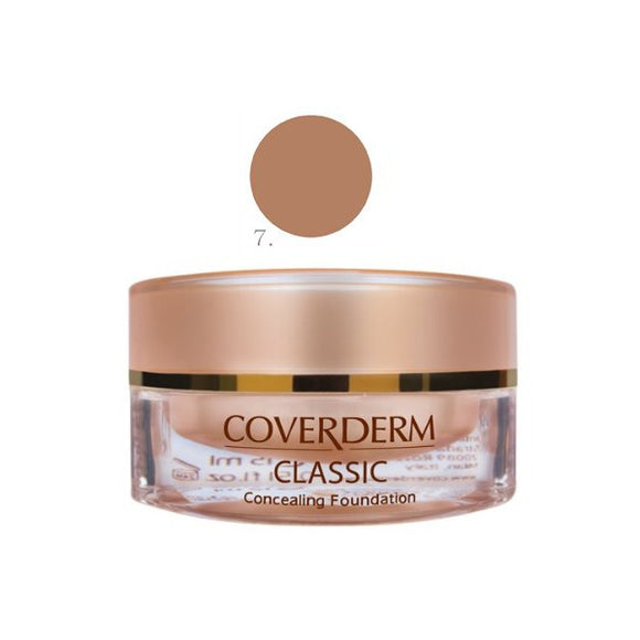 COVERDERM CLASSIC CONCEALING FOUNDATION 7