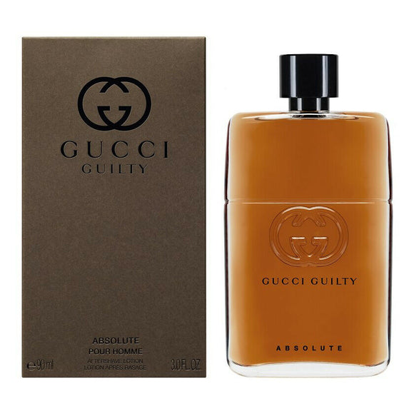 GUCCI GUILTY ABSOLUTE AFTERSHAVE LOTION 90ML