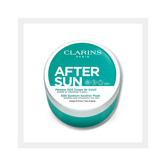 CLARINS AFTER SUN SOS SUNBURN SOOTHER MASK 100ML