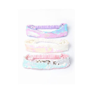 MOLLY & ROSE 8009 SEQUIN FABRIC ELASTIC HEAD BAND