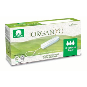 ORGANYC TAMPONS SUPER X 16