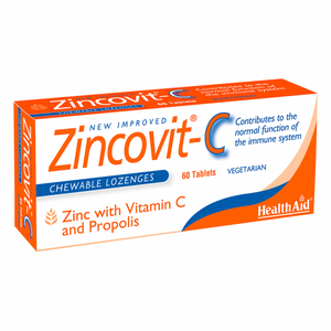 HEALTH AID ZINCOVIT-C 60 TABS