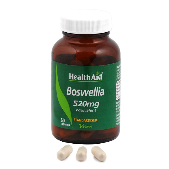 HEALTH AID BOSWELLIA 520MG 60 CAPSULES