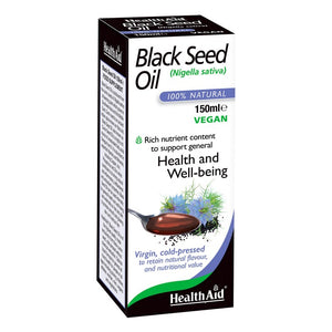 HEALTH AID BLACK SEED OIL 150ML