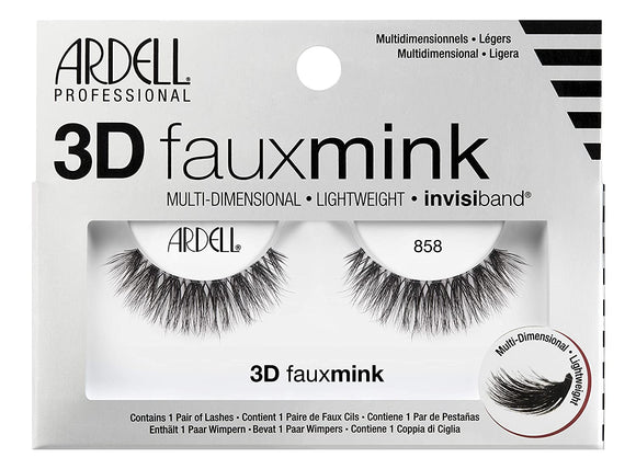 ARDELL EYELASHES 3D FAUX MINK 858