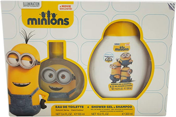 MINIONS 6358 SET EDT 100ML + SHOWER GEL 300ML