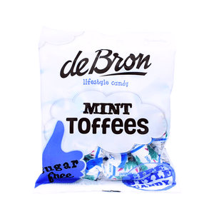 DEBRON SUGAR FREE MINT TOFFEES 90G