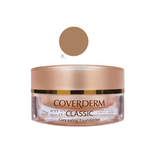 COVERDERM CLASSIC CONCEALING FOUNDATION 8