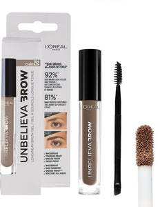 LOREAL UNBELIEVA BROW GEL 104 CHATAIN