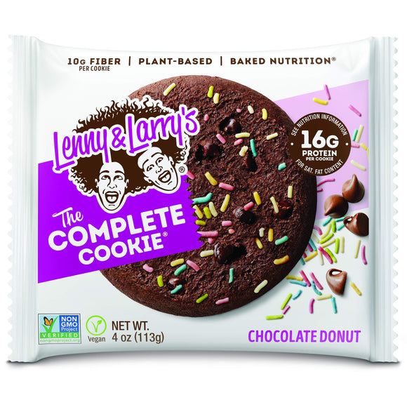 LENNY & LARRY'S COMPLETE COOKIE 113G CHOCOLATE DONUT
