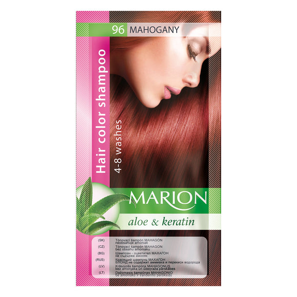 MARION 530 HAIR COLOUR SHAMPOO 96 MAHAGONY 40ML