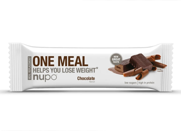 NUPO BAR ONE MEAL CHOCOLATE BAR 60G