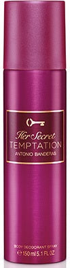 ANTONIO BANDERAS HER SECRET TEMPTATION DEO SPRAY