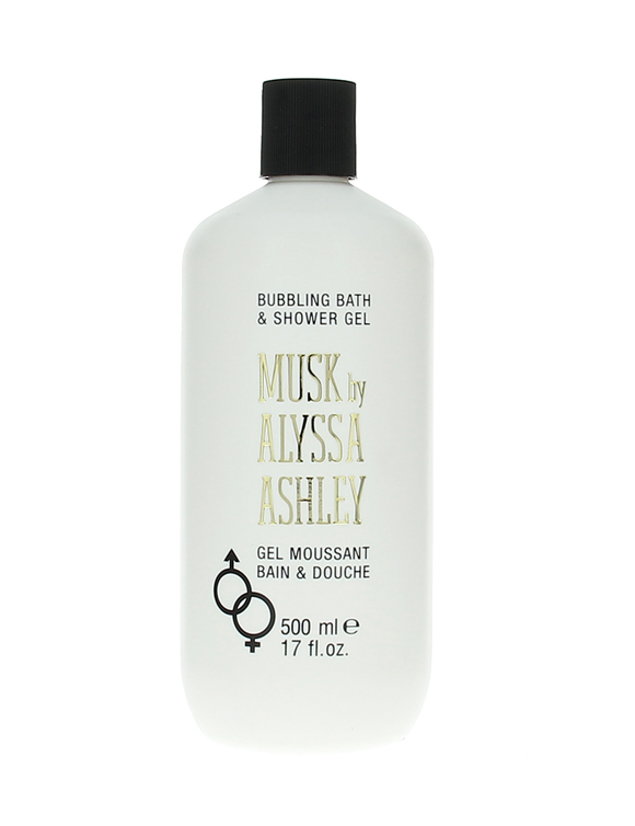 ALYSSA ASHLEY WHITE MUSK BATH & SHOWER GEL 500ML