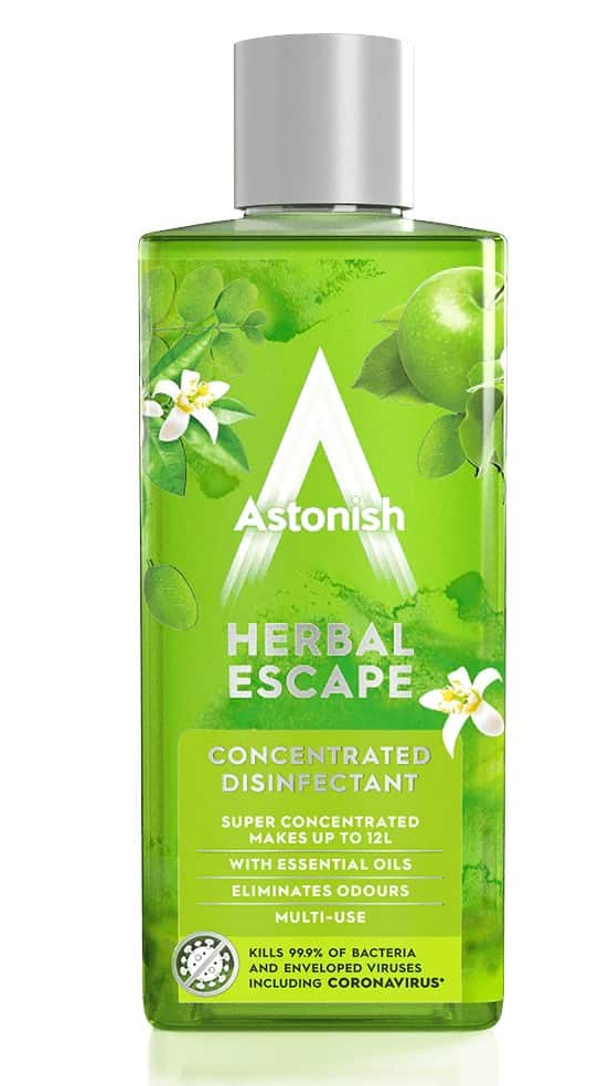 ASTONISH CONCENTRATED DISINFECTANT HERBAL ESCAPE 300ML