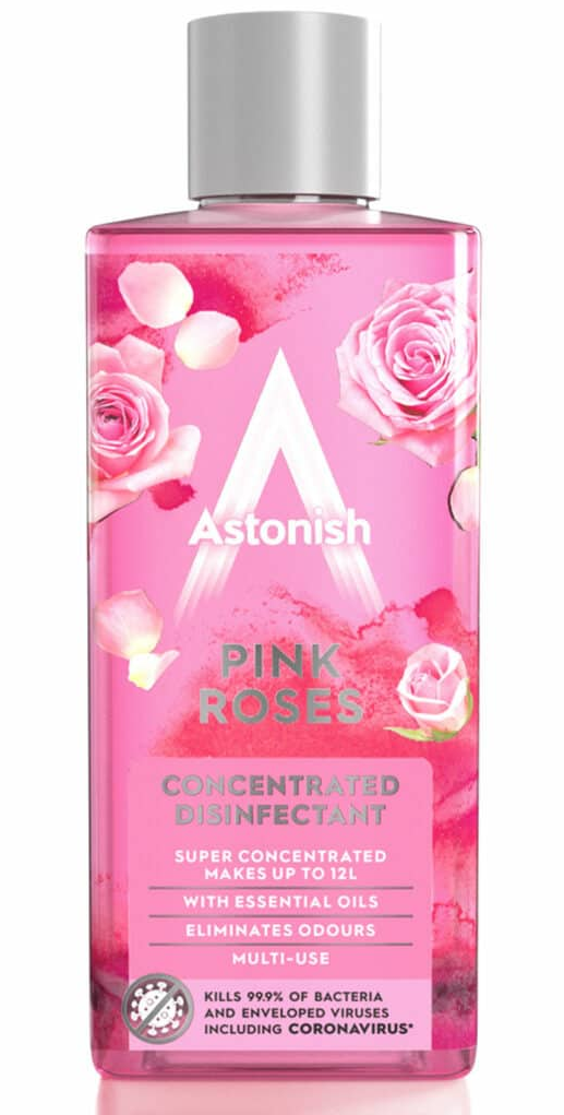 ASTONISH CONCENTRATED DISINFECTANT PINK ROSES 300ML