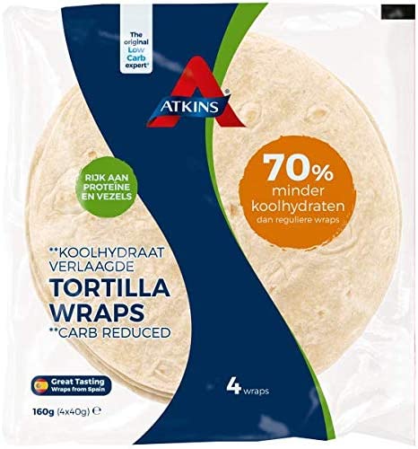 ATKINS TORTILLA WRAPS 160G