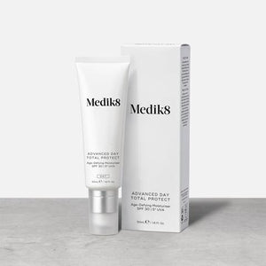 MEDIK8 ADVANCED DAY TOTAL PROTECT AGE DEFYING MOISTURISER SPF30 50ML