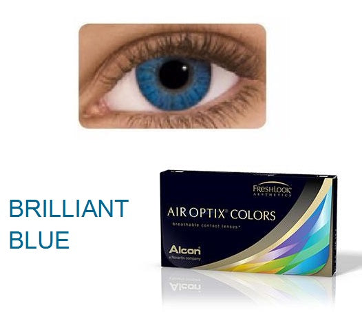 AIR OPTIX COLOURS LENSES BRILLIANT BLUE
