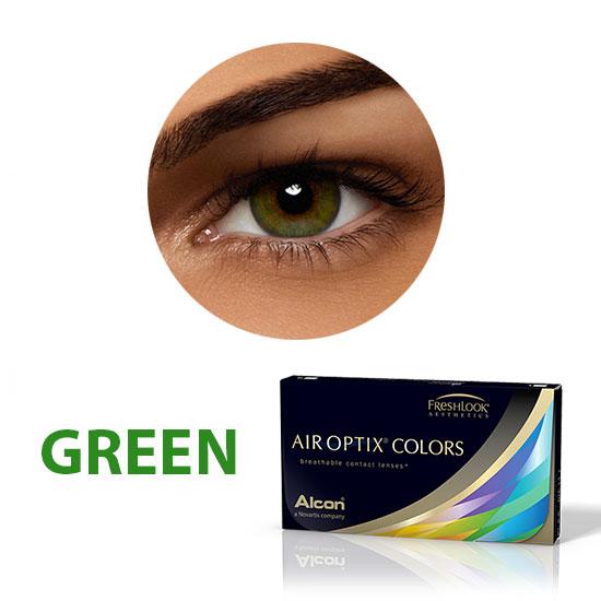 AIROPTIX COLORS GREEN -1.50
