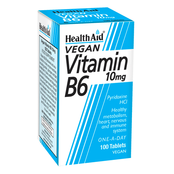 HEALTH AID VIT B6X 10MG