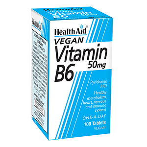 HEALTH AID VIT B6 X50MG