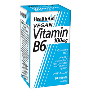 HEALTH AID VIT B6 X100MG