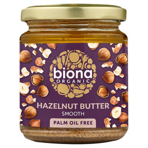 BIONA ORGANIC HAZELNUT BUTTER 170G