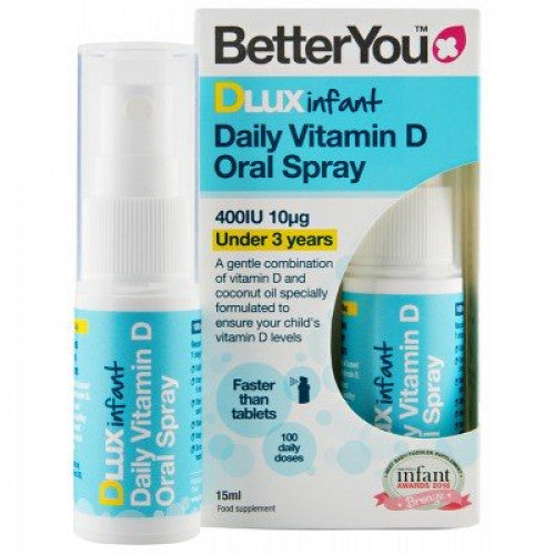 BETTERYOU DLUX INFANT DAILY VITAMIN D ORAL SPRAY 15ML