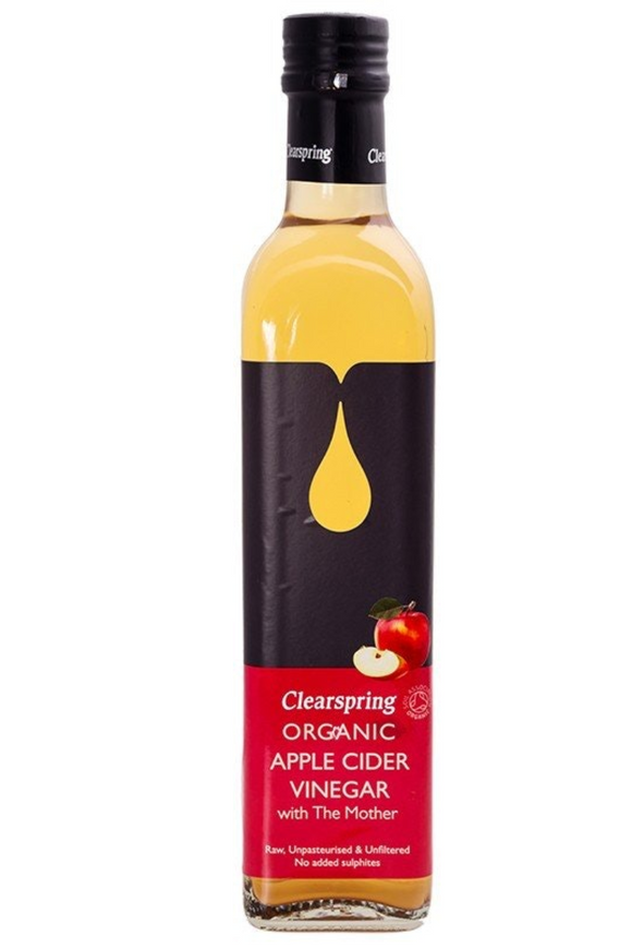 CLEARSPRING ORGANIC APPLE CIDER VINEGAR WITH THE MOTHER 500ML