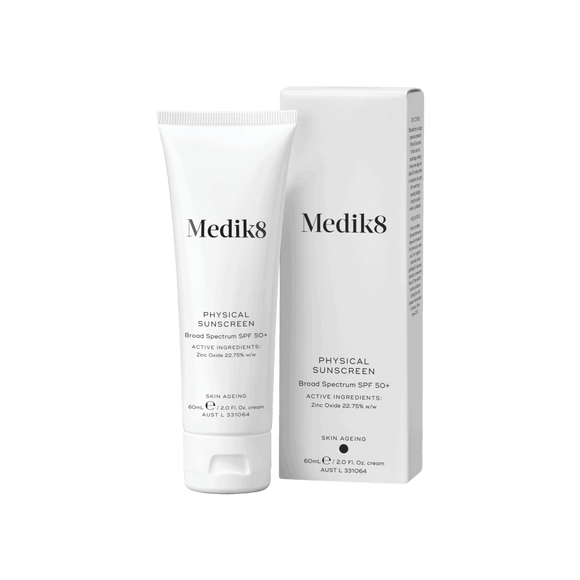 MEDIK8 PHYSICAL SUNSCREEN ANTI-POLLUTION BROAD SPECTRUM SPF50 60ML