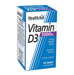 HEALTH AID VITAMIN D3 1000IU