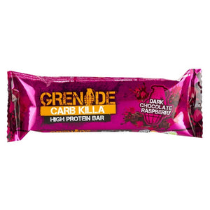 GRENADE CARB KILLA DARK CHOCOLATE RASPBERRY 60G