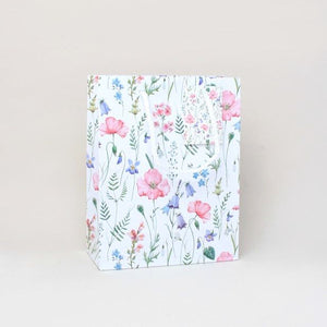 MOLLY & ROSE 0964 PRETTY FLORAL PRINT GIFT BAG SMALL