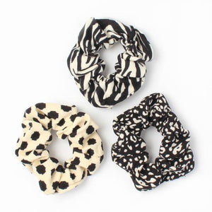 MOLLY & ROSE 8157 ANIMAL PRINT SCRUNHIE