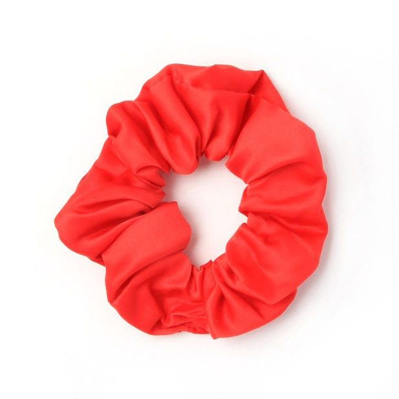 MOLLY & ROSE 8160 RED SATIN SCRUNCHIE