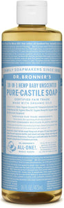 DR.BRONNERS PURE CASTILLE SOAP PEPPERMINT 475ML