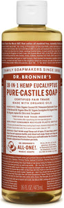 DR.BRONNERS PURE CASTILLE SOAP EUCALYPTUS 475ML