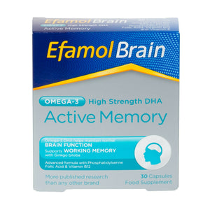 EFAMOL BRAIN ACTIVE MEMORY X 30 CAPSULES
