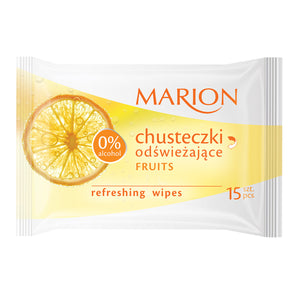 MARION 1062 FRUITS REFRESHING WIPES X 15