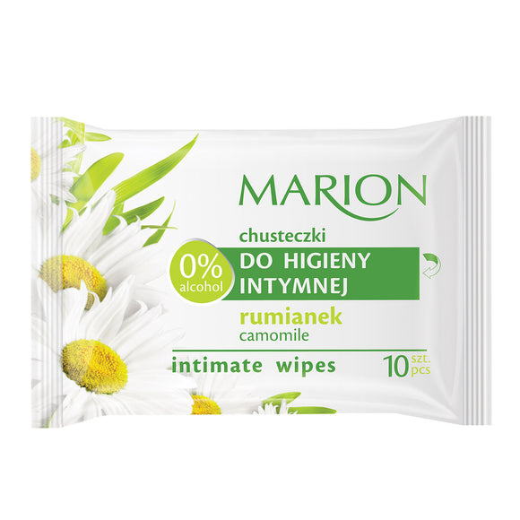 MARION 1069 CHAMOMILE INTIMATE WIPES X 10